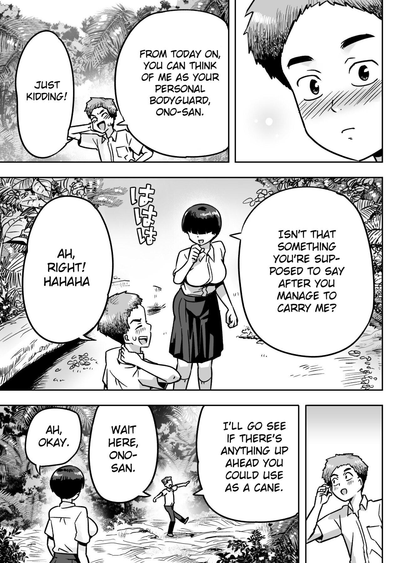 Hentai Manga Comic-Ono-san on an uninhabited island-Read-16